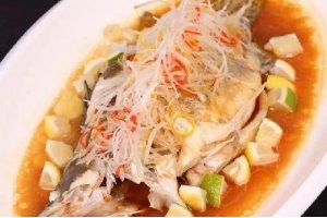 鮮檸檬蒸桂魚